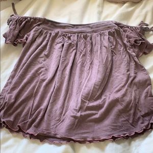 Off the shoulder top